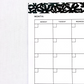 Monthly desk planner by Sherbert