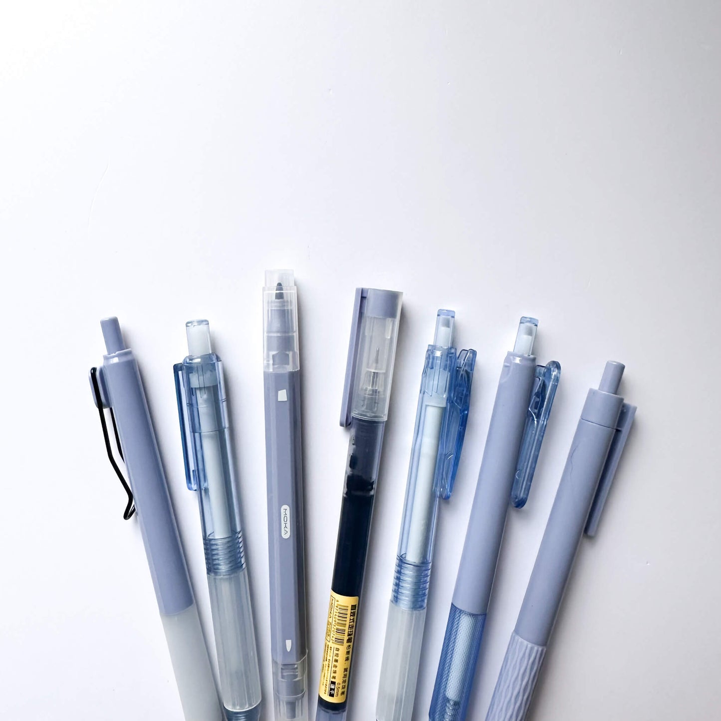 Retractable pen writing set - Blueberry jam