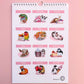 A4 Birthday calendar - Kayworx