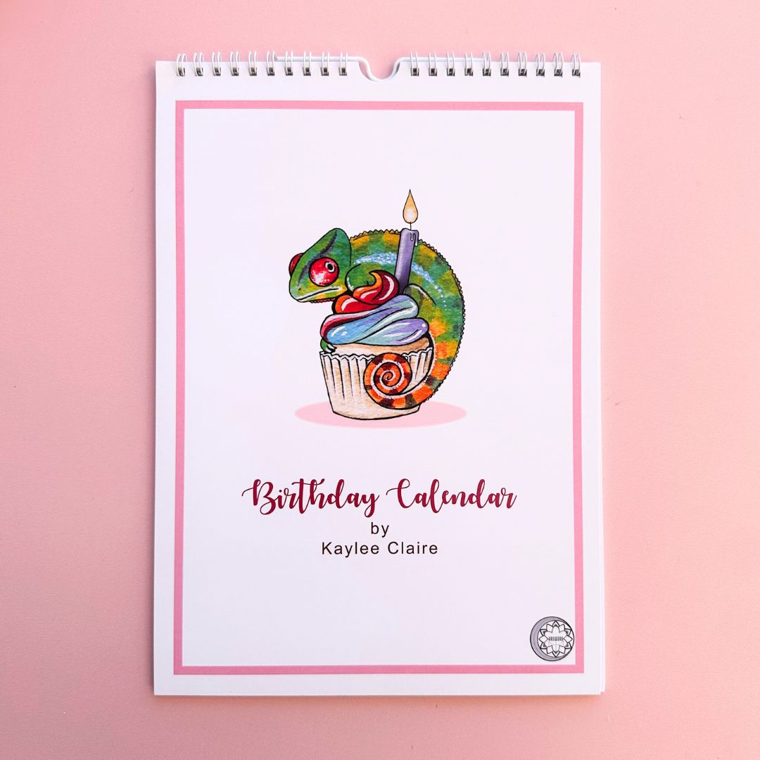 A4 Birthday calendar - Kayworx