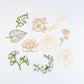 Lace deco paper pack - Flowers