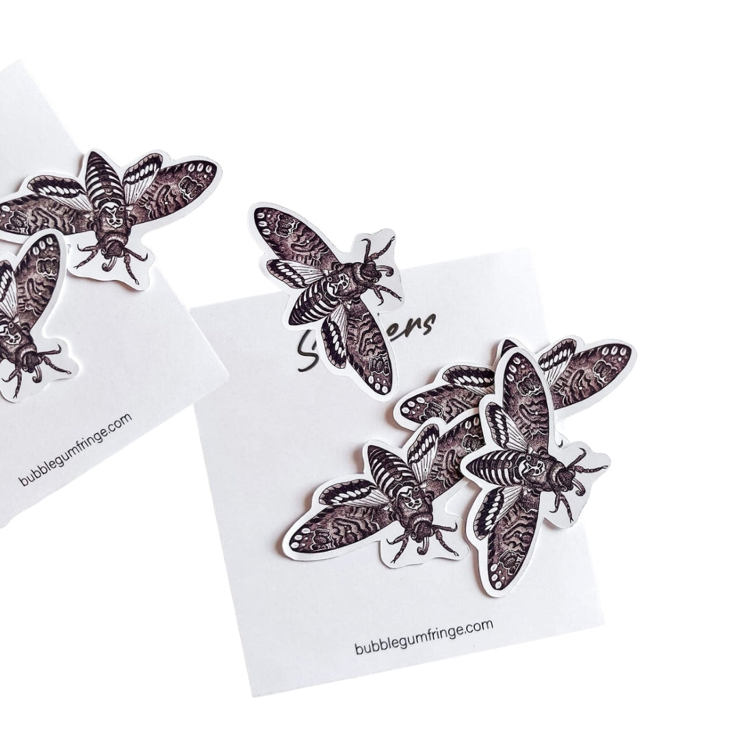 Moth sticker pack