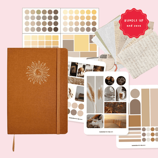 Bubblegumfringe Stationery Bundle - Neutral Elegance