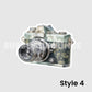 Camera stickers - Transparent backing