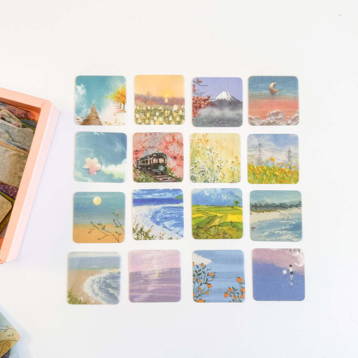 Washi stickers - Oil Paintings