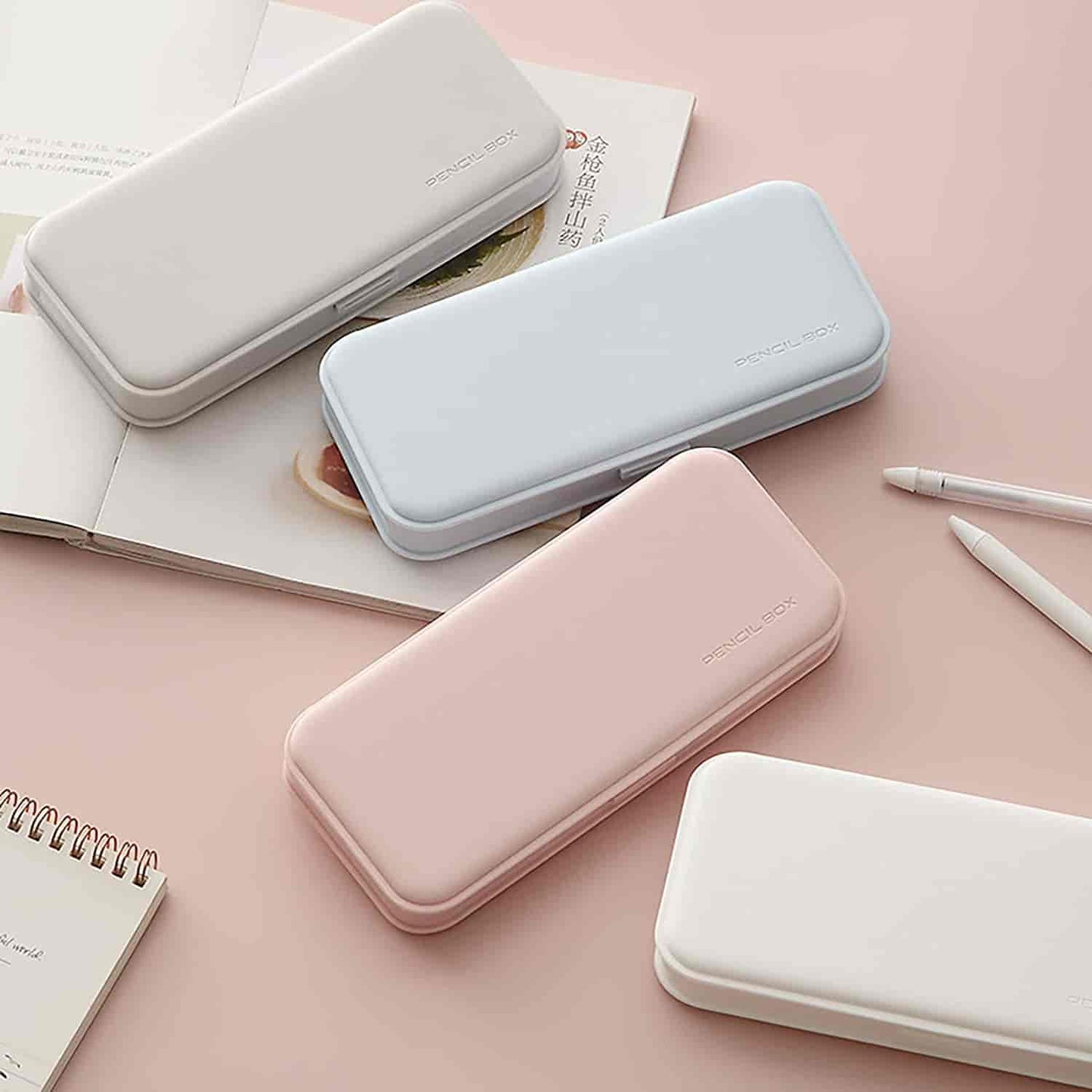 Frosted slim pencil box