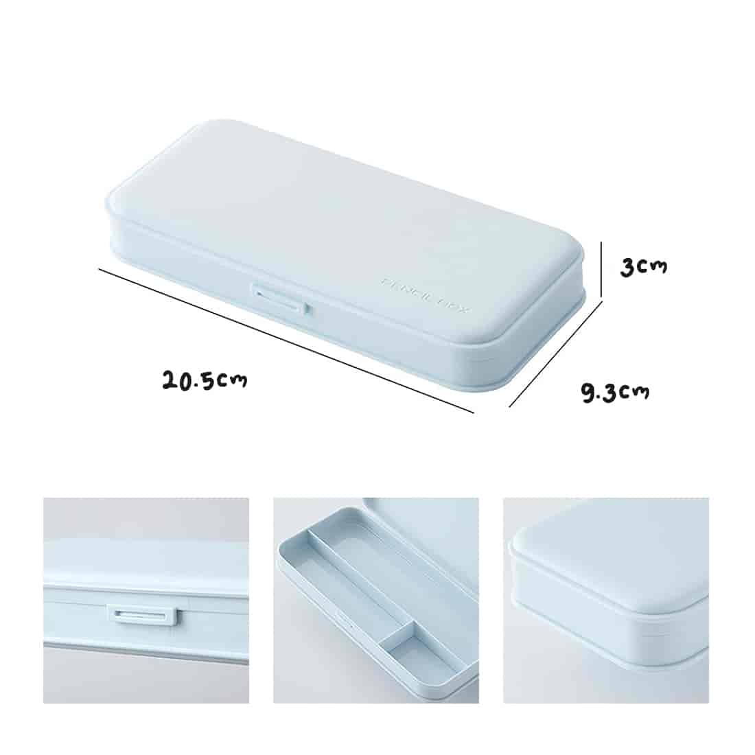 Frosted slim pencil box